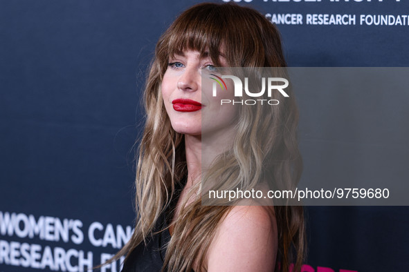 American dancer, actress and singer Julianne Hough arrives at The Women's Cancer Research Fund's An Unforgettable Evening Benefit Gala 2023...