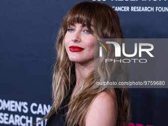 American dancer, actress and singer Julianne Hough arrives at The Women's Cancer Research Fund's An Unforgettable Evening Benefit Gala 2023...