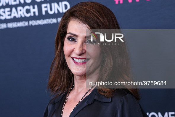 Canadian actress, director, producer and screenwriter Nia Vardalos arrives at The Women's Cancer Research Fund's An Unforgettable Evening Be...