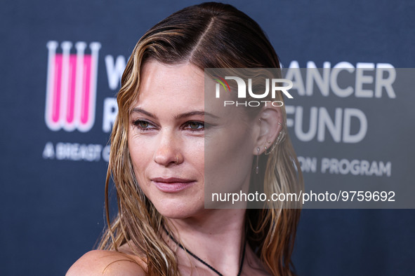 Namibian model Behati Prinsloo arrives at The Women's Cancer Research Fund's An Unforgettable Evening Benefit Gala 2023 held at the Beverly...