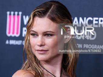 Namibian model Behati Prinsloo arrives at The Women's Cancer Research Fund's An Unforgettable Evening Benefit Gala 2023 held at the Beverly...