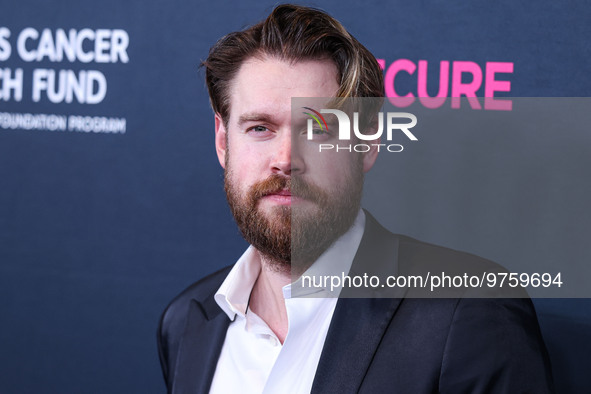 American actor and musician Chord Overstreet arrives at The Women's Cancer Research Fund's An Unforgettable Evening Benefit Gala 2023 held a...