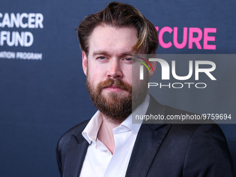 American actor and musician Chord Overstreet arrives at The Women's Cancer Research Fund's An Unforgettable Evening Benefit Gala 2023 held a...