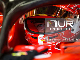 LECLERC Charles (mco), Scuderia Ferrari SF-23, portrait during the Formula 1 STC Saudi Arabian Grand Prix 2023, 2nd round of the 2023 Formul...