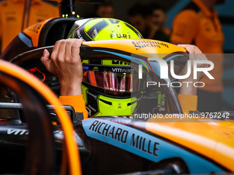 NORRIS Lando (gbr), McLaren F1 Team MCL60, portrait during the Formula 1 STC Saudi Arabian Grand Prix 2023, 2nd round of the 2023 Formula On...