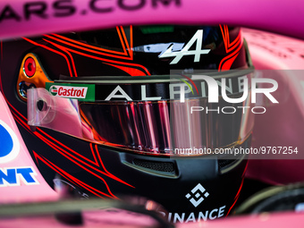 OCON Esteban (fra), Alpine F1 Team A523, portrait during the Formula 1 STC Saudi Arabian Grand Prix 2023, 2nd round of the 2023 Formula One...