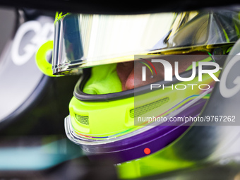 HAMILTON Lewis (gbr), Mercedes AMG F1 Team W14, portrait during the Formula 1 STC Saudi Arabian Grand Prix 2023, 2nd round of the 2023 Formu...