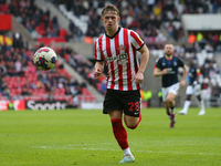 Sunderland's Joe Gelhardt during the Sky Bet Championship match between Sunderland and Luton Town at the Stadium Of Light, Sunderland on Sat...