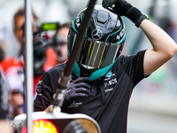 Mercedes AMG F1 Team mechanic during the Formula 1 STC Saudi Arabian Grand Prix 2023, 2nd round of the 2023 Formula One World Championship f...