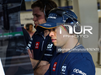 DE VRIES Nyck (ned), Scuderia AlphaTauri AT04, portrait during the Formula 1 STC Saudi Arabian Grand Prix 2023, 2nd round of the 2023 Formul...