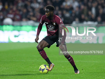 Boulaye Dia of US Salernitana during the Serie A match between US Salernitana and Bologna FC at Stadio Arechi, Salerno, Italy on March 18, 2...