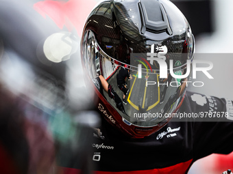 Alfa Romeo F1 Team Stake C43, mechanic during the Formula 1 STC Saudi Arabian Grand Prix 2023, 2nd round of the 2023 Formula One World Champ...