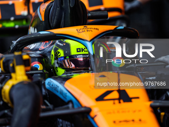 04 NORRIS Lando (gbr), McLaren F1 Team MCL60, action during the Formula 1 STC Saudi Arabian Grand Prix 2023, 2nd round of the 2023 Formula O...