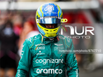 ALONSO Fernando (spa), Aston Martin F1 Team AMR23, portrait during the Formula 1 STC Saudi Arabian Grand Prix 2023, 2nd round of the 2023 Fo...