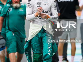 STROLL Lance (can), Aston Martin F1 Team AMR23, portrait during the Formula 1 STC Saudi Arabian Grand Prix 2023, 2nd round of the 2023 Formu...