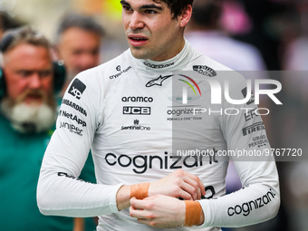 STROLL Lance (can), Aston Martin F1 Team AMR23, portrait during the Formula 1 STC Saudi Arabian Grand Prix 2023, 2nd round of the 2023 Formu...