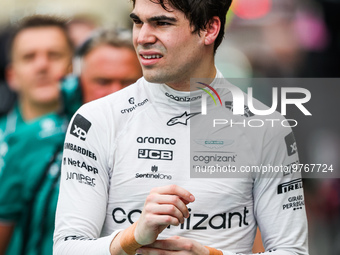 STROLL Lance (can), Aston Martin F1 Team AMR23, portrait during the Formula 1 STC Saudi Arabian Grand Prix 2023, 2nd round of the 2023 Formu...