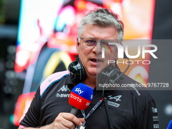 SZAFNAUER Otmar, Team Principal of Alpine F1 Team, portrait during the Formula 1 STC Saudi Arabian Grand Prix 2023, 2nd round of the 2023 Fo...