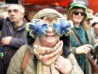 Madrid celebrates St Patrick?s day with a massive parade composed of 300 pipers on 18th March, 2023. (