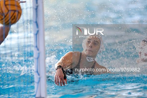 Chiara Tabani (SIS Roma) during the Waterpolo Italian Serie A1 Women match SIS Roma vs RN Bologna on March 18, 2023 at the Polo Acquatico Fr...