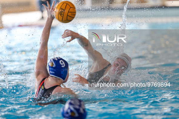 Domitilla Picozzi (SIS Roma) during the Waterpolo Italian Serie A1 Women match SIS Roma vs RN Bologna on March 18, 2023 at the Polo Acquatic...