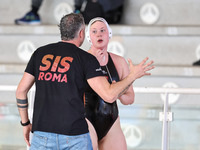 Lavinia Papi (SIS Roma) during the Waterpolo Italian Serie A1 Women match SIS Roma vs RN Bologna on March 18, 2023 at the Polo Acquatico Fre...