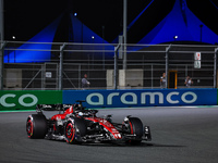 77 BOTTAS Valtteri (fin), Alfa Romeo F1 Team Stake C43, action during the Formula 1 STC Saudi Arabian Grand Prix 2023, 2nd round of the 2023...