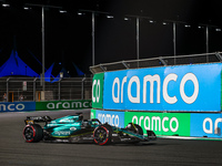 18 STROLL Lance (can), Aston Martin F1 Team AMR23, action during the Formula 1 STC Saudi Arabian Grand Prix 2023, 2nd round of the 2023 Form...