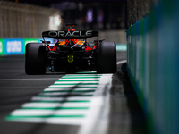 01 VERSTAPPEN Max (nld), Red Bull Racing RB19, action during the Formula 1 STC Saudi Arabian Grand Prix 2023, 2nd round of the 2023 Formula...