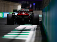 77 BOTTAS Valtteri (fin), Alfa Romeo F1 Team Stake C43, action during the Formula 1 STC Saudi Arabian Grand Prix 2023, 2nd round of the 2023...