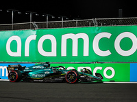 18 STROLL Lance (can), Aston Martin F1 Team AMR23, action during the Formula 1 STC Saudi Arabian Grand Prix 2023, 2nd round of the 2023 Form...