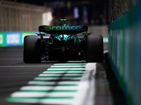 14 ALONSO Fernando (spa), Aston Martin F1 Team AMR23, action during the Formula 1 STC Saudi Arabian Grand Prix 2023, 2nd round of the 2023 F...