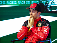 LECLERC Charles (mco), Scuderia Ferrari SF-23, portrait during the Formula 1 STC Saudi Arabian Grand Prix 2023, 2nd round of the 2023 Formul...