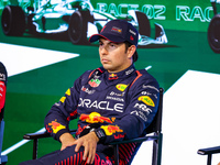 PEREZ Sergio (mex), Red Bull Racing RB19, portrait during the Formula 1 STC Saudi Arabian Grand Prix 2023, 2nd round of the 2023 Formula One...