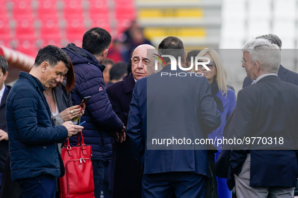 Adriano Galliani during AC Monza against US Cremonese, Serie A, at U-Power Stadium in Monza on March, 18th 2023. 