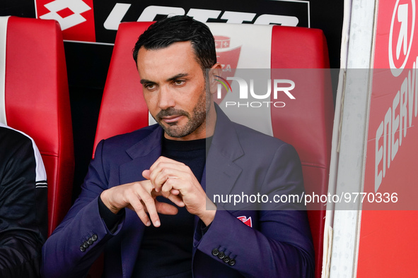 Raffaele Palladino, Head Coach (AC Monza) during AC Monza against US Cremonese, Serie A, at U-Power Stadium in Monza on March, 18th 2023. 