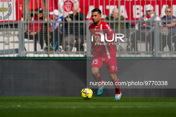 Armando Izzo (#55 AC Monza) during AC Monza against US Cremonese, Serie A, at U-Power Stadium in Monza on March, 18th 2023. 