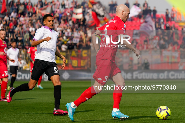 Luca Caldirola (#5 AC Monza) during AC Monza against US Cremonese, Serie A, at U-Power Stadium in Monza on March, 18th 2023. 