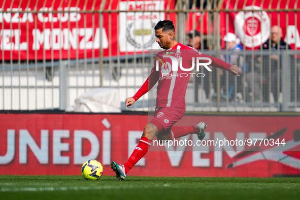 Armando Izzo (#55 AC Monza) during AC Monza against US Cremonese, Serie A, at U-Power Stadium in Monza on March, 18th 2023. 