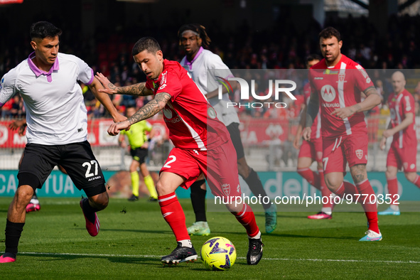 Stefano Sensi (#12 AC Monza) during AC Monza against US Cremonese, Serie A, at U-Power Stadium in Monza on March, 18th 2023. 