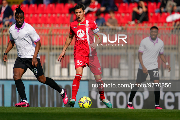 Matteo Pessina (#32 AC Monza) during AC Monza against US Cremonese, Serie A, at U-Power Stadium in Monza on March, 18th 2023. 