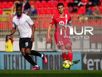 Matteo Pessina (#32 AC Monza) during AC Monza against US Cremonese, Serie A, at U-Power Stadium in Monza on March, 18th 2023. (