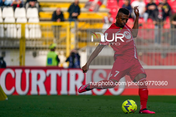 Jose' Machin (#7 AC Monza) during AC Monza against US Cremonese, Serie A, at U-Power Stadium in Monza on March, 18th 2023. 