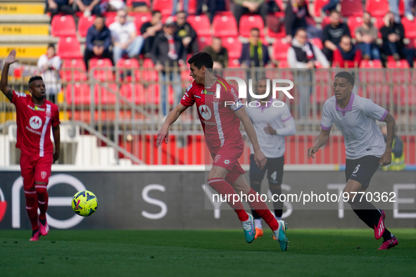 Matteo Pessina (#32 AC Monza) during AC Monza against US Cremonese, Serie A, at U-Power Stadium in Monza on March, 18th 2023. 