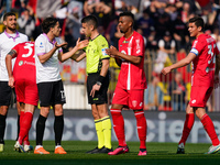 Antonio Giua, referee, during AC Monza against US Cremonese, Serie A, at U-Power Stadium in Monza on March, 18th 2023. (