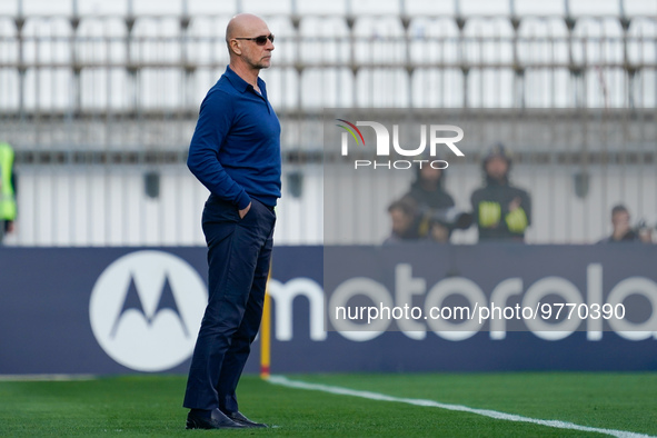 Davide Ballardini, Head Coach of US Cremonese during AC Monza against US Cremonese, Serie A, at U-Power Stadium in Monza on March, 18th 2023...