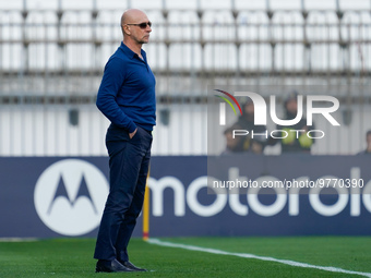 Davide Ballardini, Head Coach of US Cremonese during AC Monza against US Cremonese, Serie A, at U-Power Stadium in Monza on March, 18th 2023...