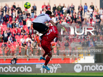 Luca Caldirola (#5 AC Monza) during AC Monza against US Cremonese, Serie A, at U-Power Stadium in Monza on March, 18th 2023. (