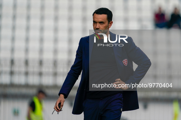 Raffaele Palladino, Head Coach (AC Monza) during AC Monza against US Cremonese, Serie A, at U-Power Stadium in Monza on March, 18th 2023. 