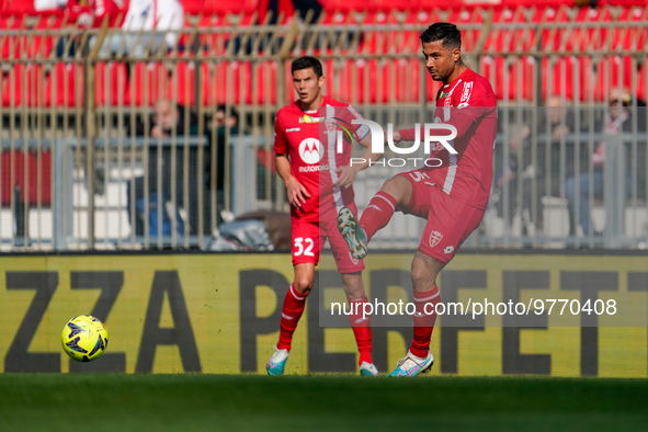 Armando Izzo (#55 AC Monza) during AC Monza against US Cremonese, Serie A, at U-Power Stadium in Monza on March, 18th 2023. 